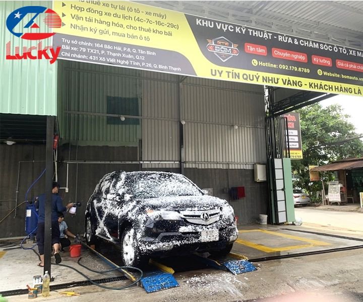 Bảng giá rửa xe ô tô dựa trên kích thước xe