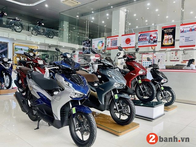 Bảng giá tham khảo xe Air Blade 2025 tại các đại lý HEAD Honda trong tháng 10