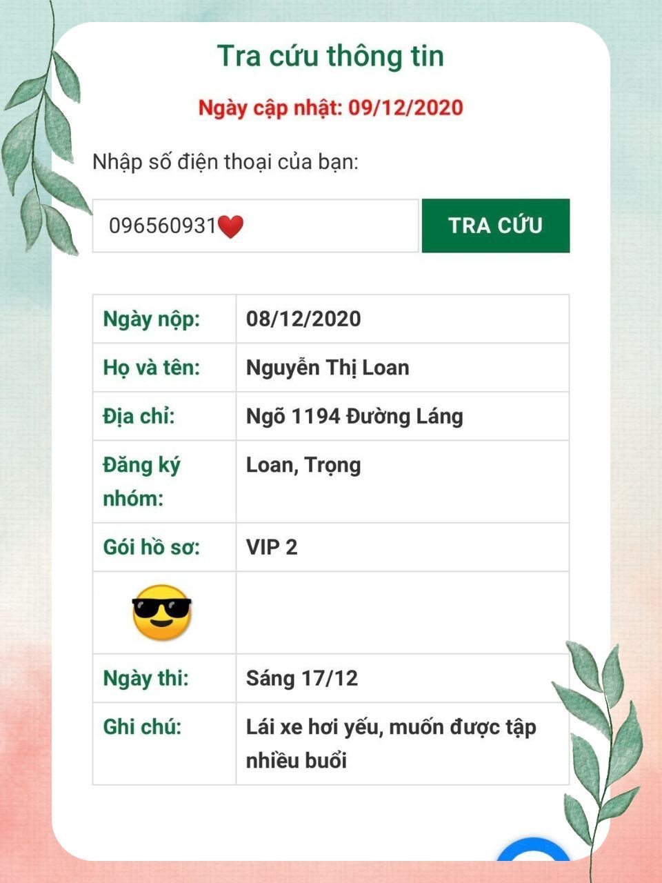 Bảng so sánh các gói hồ sơ thi bằng lái xe máy