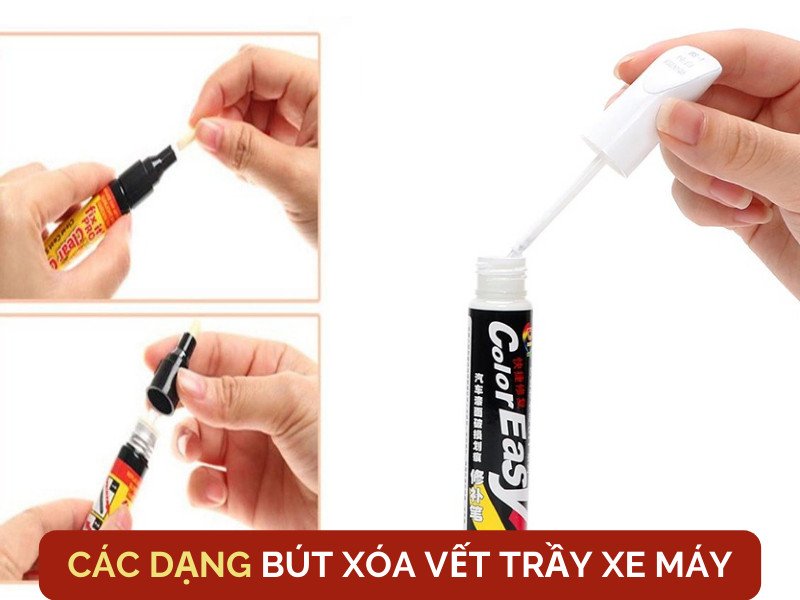 Các dạng kem và dung dịch làm mờ vết xước trên thị trường