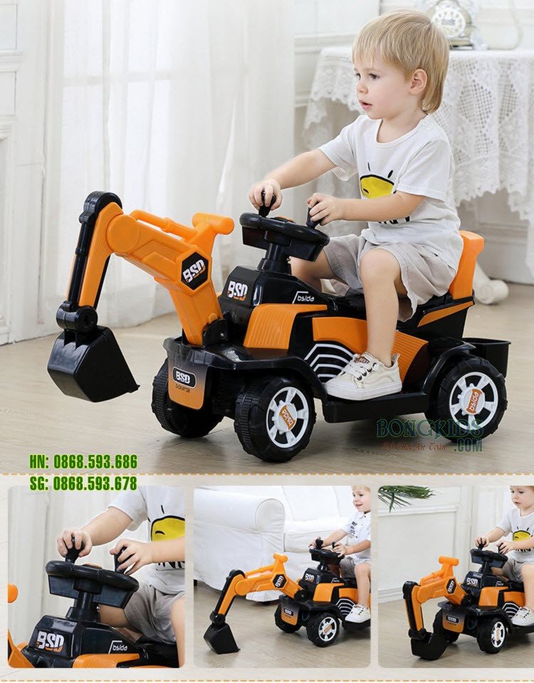 Cần cẩu đồ chơi có thể điều khiển lên xuống dễ dàng