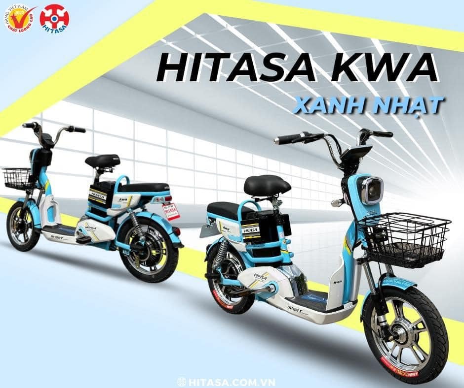 Chi tiết động cơ và khung xe đạp điện Hitasa