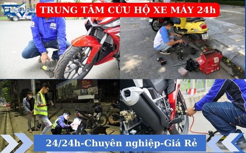 Dịch vụ cứu hộ xe máy 24h tại Hà Nội