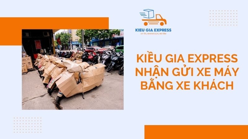 Giá gửi xe máy bằng xe khách theo tuyến phổ biến