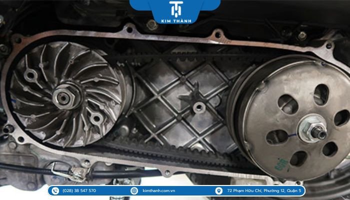 Hình ảnh chi tiết bộ nồi xe máy