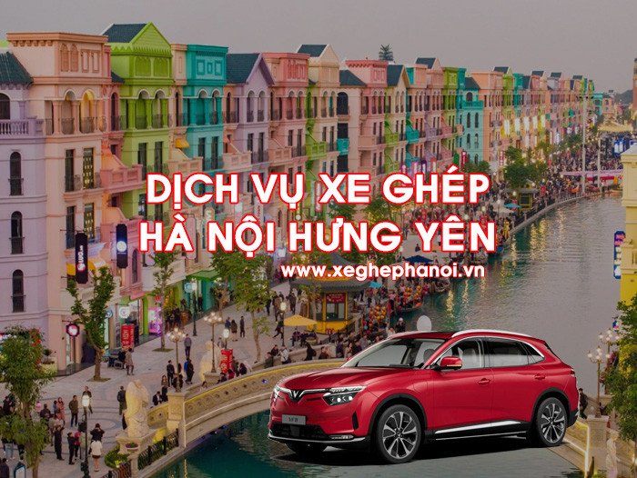 Hình ảnh minh họa cho dịch vụ xe ghép chất lượng cao trên tuyến Hà Nội - Hưng Yên, tập trung vào sự tiện nghi và hiện đại của phương tiện di chuyển.