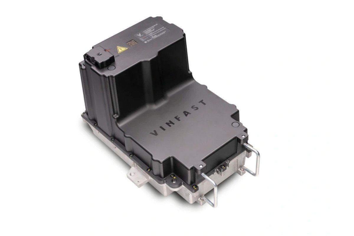 Hình ảnh minh họa công nghệ pin LFP tiên tiến trên xe máy điện VinFast, thể hiện sự an toàn