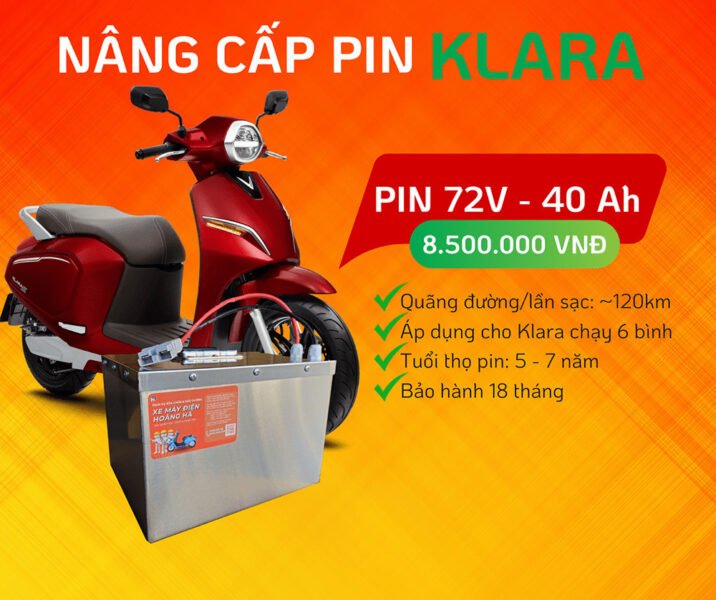 Hình ảnh minh họa một chiếc VinFast Klara đang sạc điện