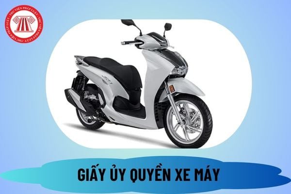 Hình ảnh minh họa quy trình chứng thực chữ ký trên giấy tờ xe máy