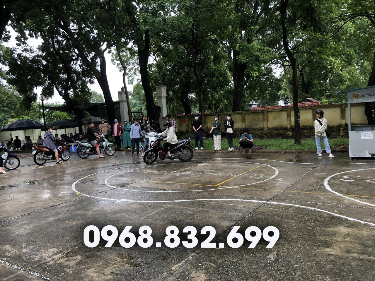 Hướng dẫn thực hành lái xe máy trên sa hình