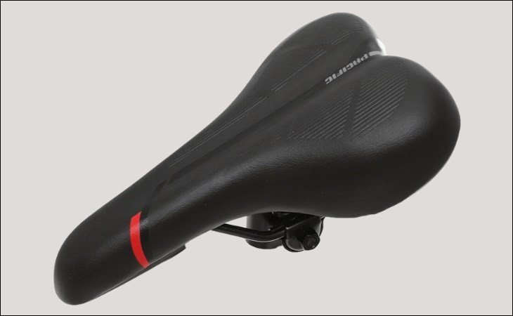 Khung yên xe bằng thép cứng cáp cung cấp điểm tựa vững chắc khi tăng tốc luyện tập