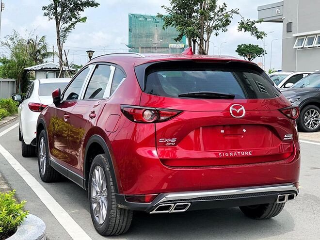 Ngoại thất xe Mazda CX-5 mới với thiết kế KODO được tinh chỉnh