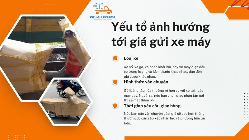 Những yếu tố ảnh hưởng đến giá gửi xe máy Bắc Nam