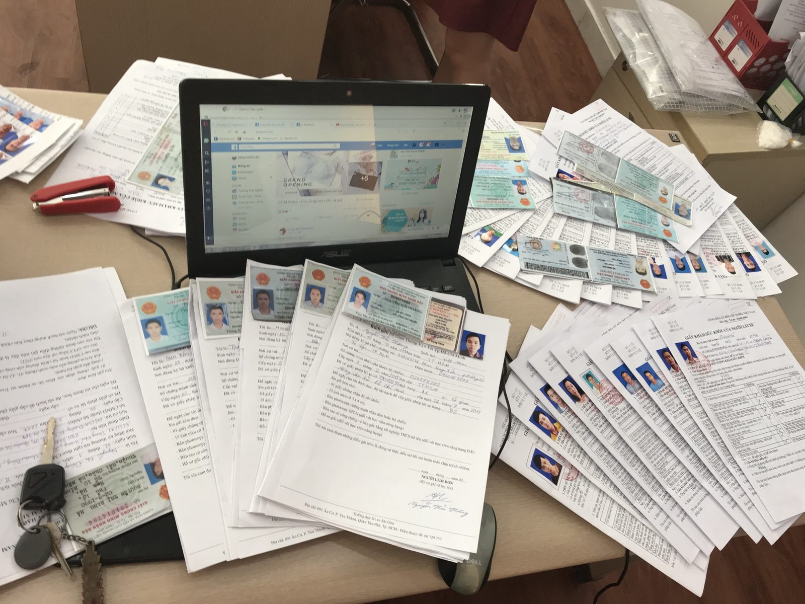 Thủ tục đăng ký thi bằng lái xe máy tại Gò Vấp