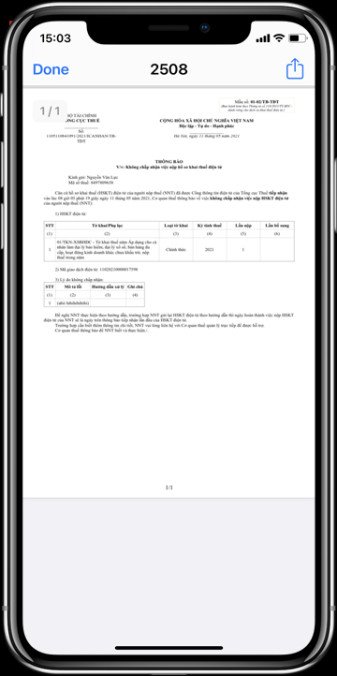 tra cứu thông báo thuế trước bạ