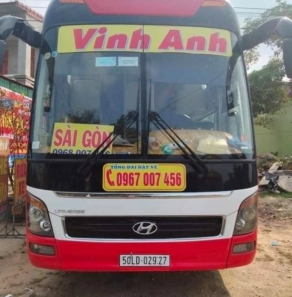 Nhà Xe Vinh Anh Nghệ An – Sài Gòn