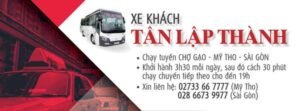 Số Điện Thoại Xe Tân Lập Thành Sài Gòn