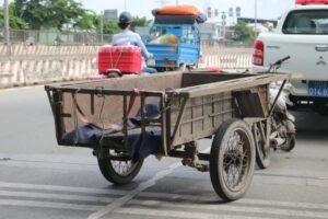 Xe Lôi Tự Chế Cũ
