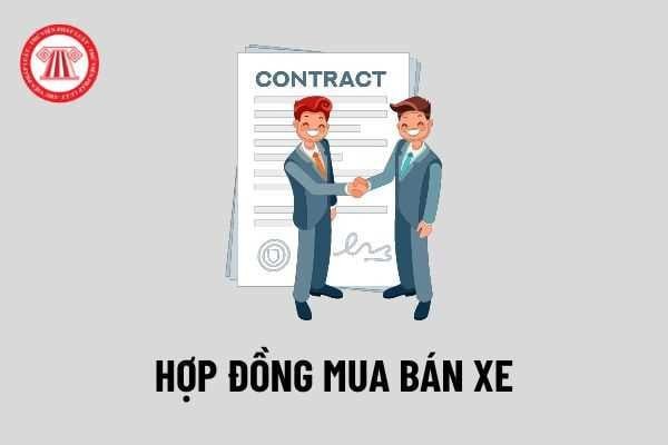 Ảnh minh họa hợp đồng mua bán xe máy được ký kết giữa hai bên