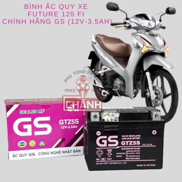 Ảnh mô tả bình ắc quy xe máy chất lượng cao dành cho xe số