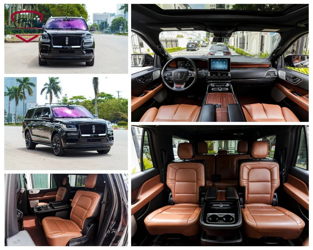 Ảnh mô tả nội thất rộng rãi của chiếc Lincoln Navigator