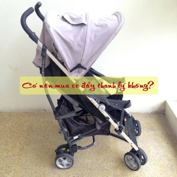 Ba mẹ nên kiểm tra kỹ trước khi mua xe đẩy đã qua qua sử dụng cho bé