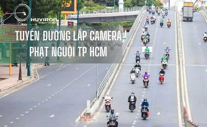 Bản đồ các điểm lắp camera phạt nguội tại TPHCM