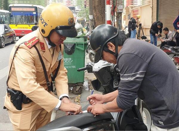 Bản sao chứng nhận bảo hiểm xe máy điện tử trên điện thoại