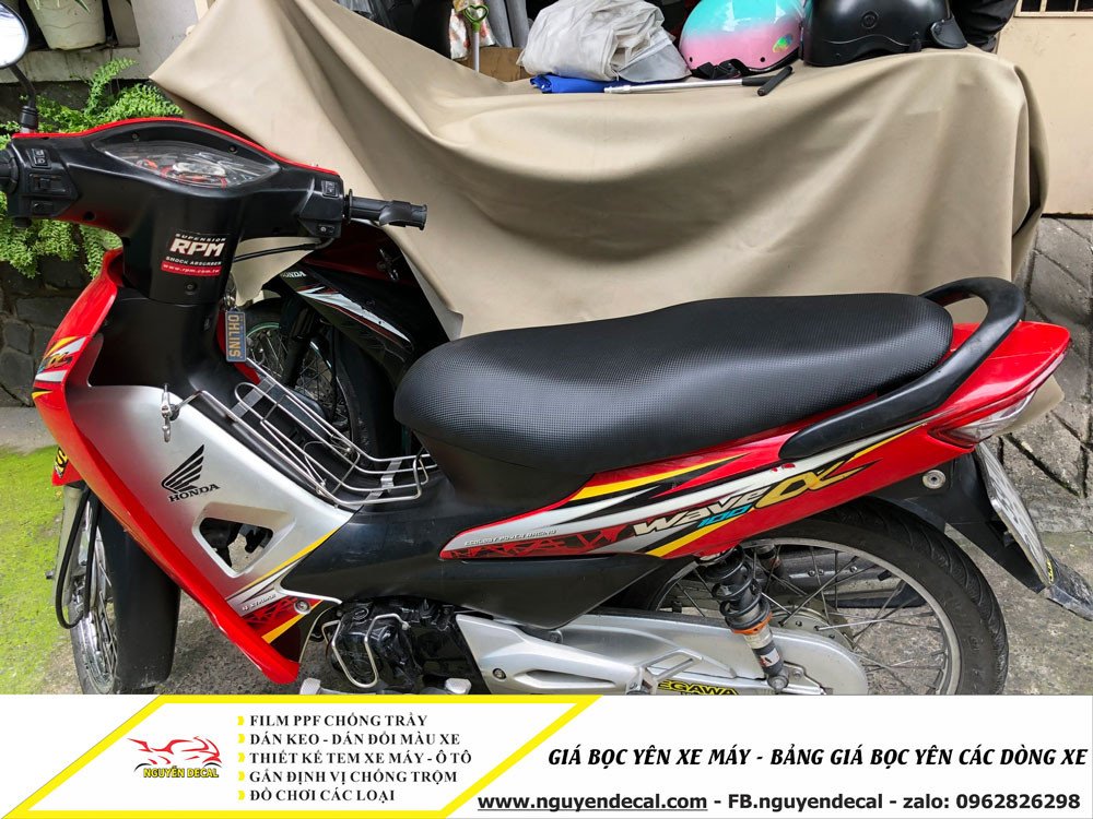 Bảng giá tham khảo các loại da bọc yên xe máy cho nhiều dòng xe khác nhau