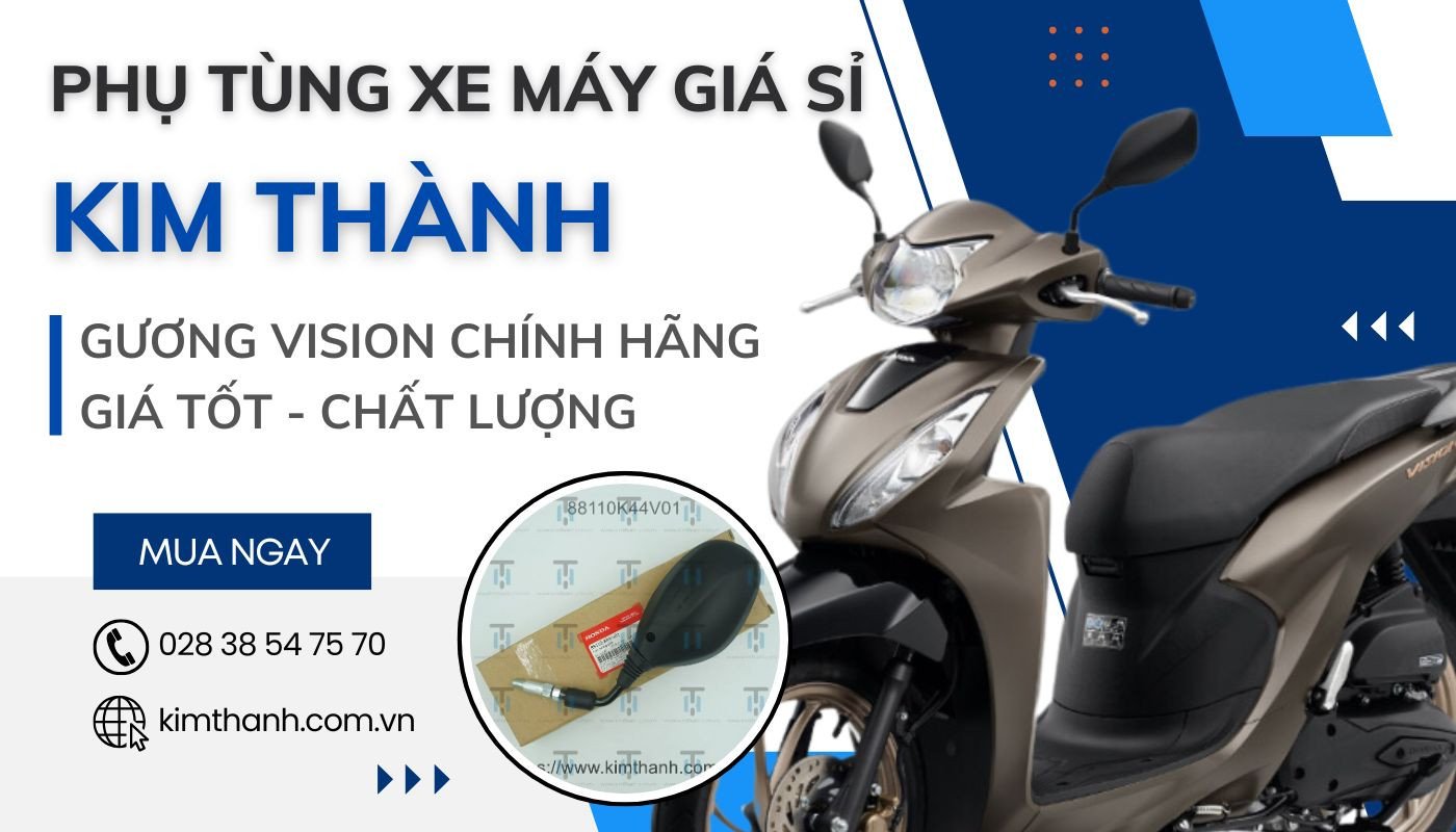 Bảng giá tham khảo các loại gương chiếu hậu Honda Vision