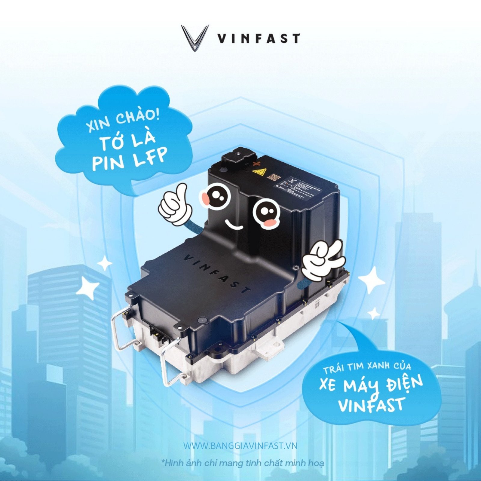 Bảng giá tham khảo khi mua lại pin VinFast