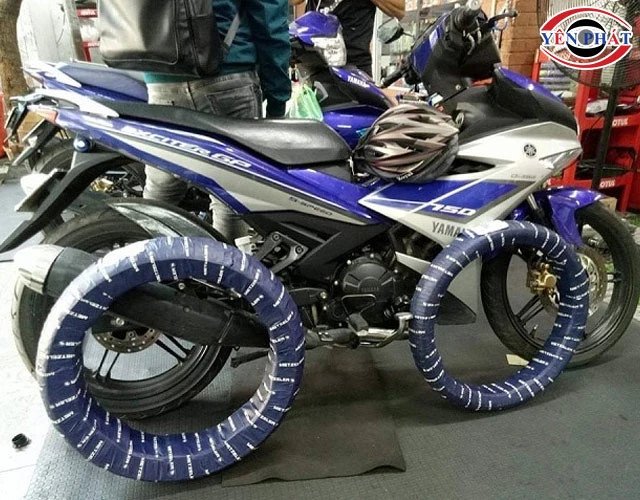 Bảng giá tham khảo lốp xe máy cho dòng Yamaha Exciter 150