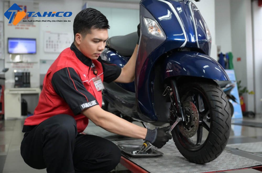 Bảng giá tham khảo thay bố thắng cho các dòng xe Yamaha và Piaggio