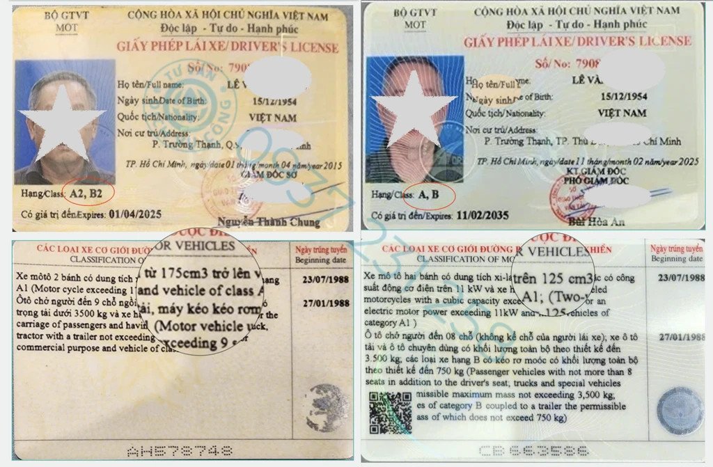 Bằng lái xe máy thẻ nhựa PET tiện lợi hơn cho người lái xe