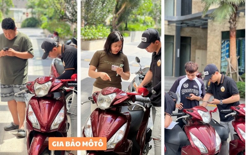 Bảng minh họa các mức giá thuê xe máy khác nhau theo từng loại xe