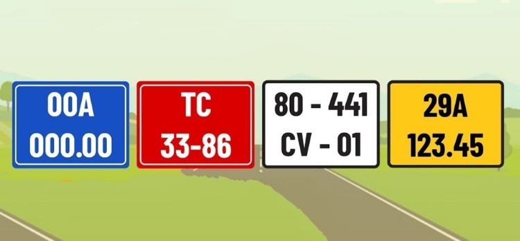 Bảng phân chia ký hiệu biển số xe theo quận huyện Hà Nội
