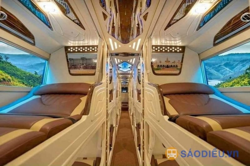 Bảng so sánh các mức giá vé và dịch vụ tại các văn phòng trung chuyển của nhà xe cabin