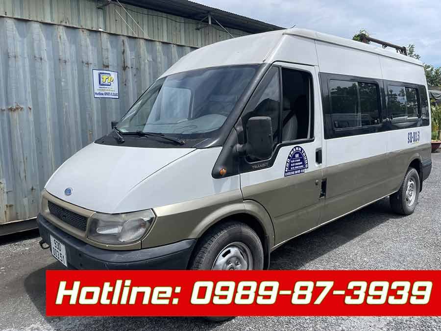 Bảng thông số kỹ thuật cơ bản của xe Ford Transit Van cũ