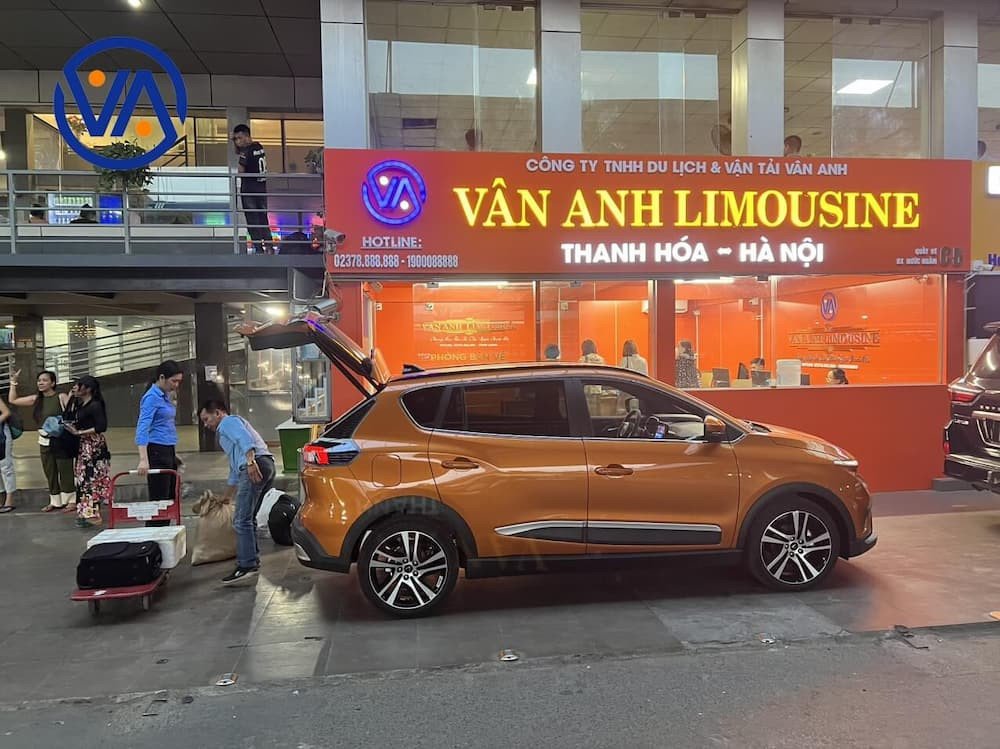 Bảng thông tin các điểm trung chuyển và văn phòng giao dịch linh hoạt của nhà xe Vân Anh