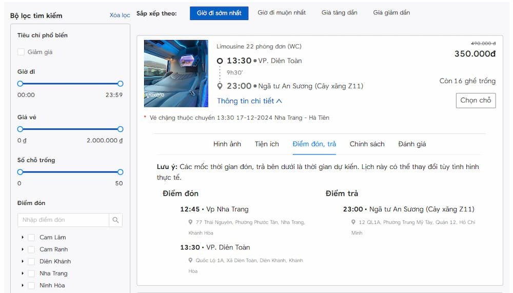 Bảng thông tin chi tiết về các số điện thoại tổng đài Liên Hưng tại các tỉnh thành khác nhau.
