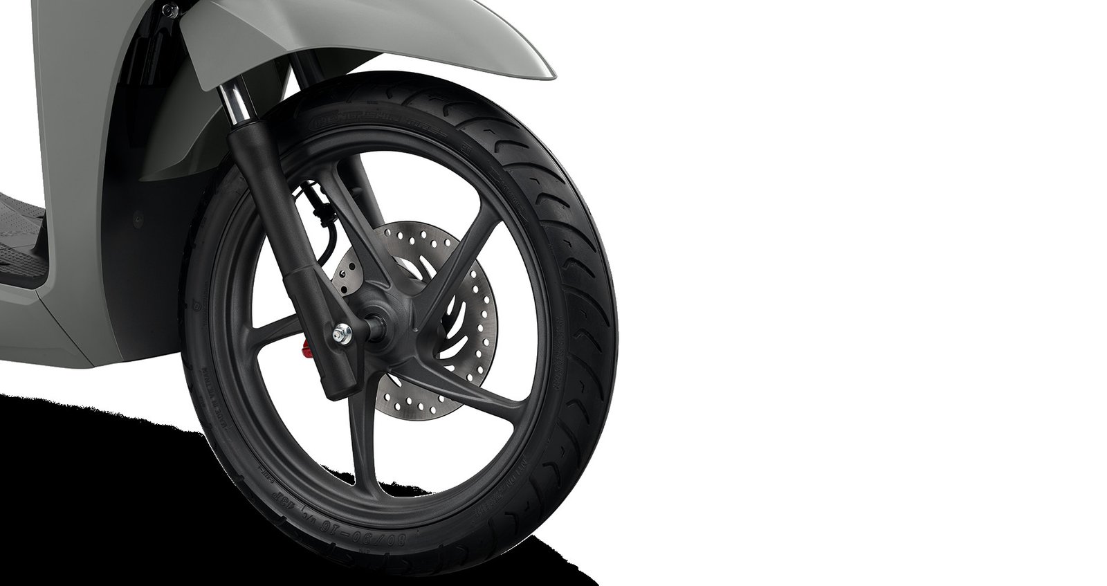 Bánh trước thể thao của xe tay ga Vision