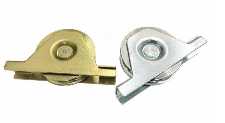 Bánh xe cổng trượt âm ray V với thiết kế gọn gàng