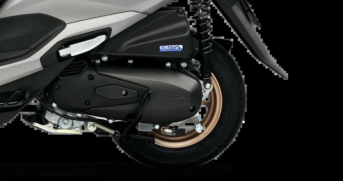 Bánh xe với lốp không săm giúp tăng độ bám đường và sự an toàn khi di chuyển