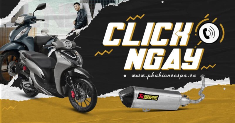 Bao tay lái cao cấp Vespa, nhấn mạnh tính thẩm mỹ và độ bám