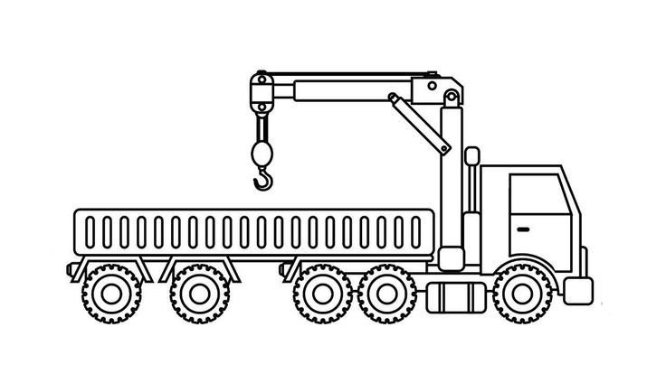 Bé tô màu cần cẩu hạng nặng với sự tập trung cao độ