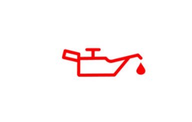 Biểu tượng cảnh báo áp suất dầu động cơ trên xe ô tô