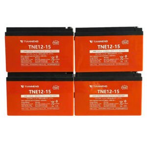 Bộ 4 bình ắc quy xe đạp điện 48V 15Ah Thiên Năng cao cấp
