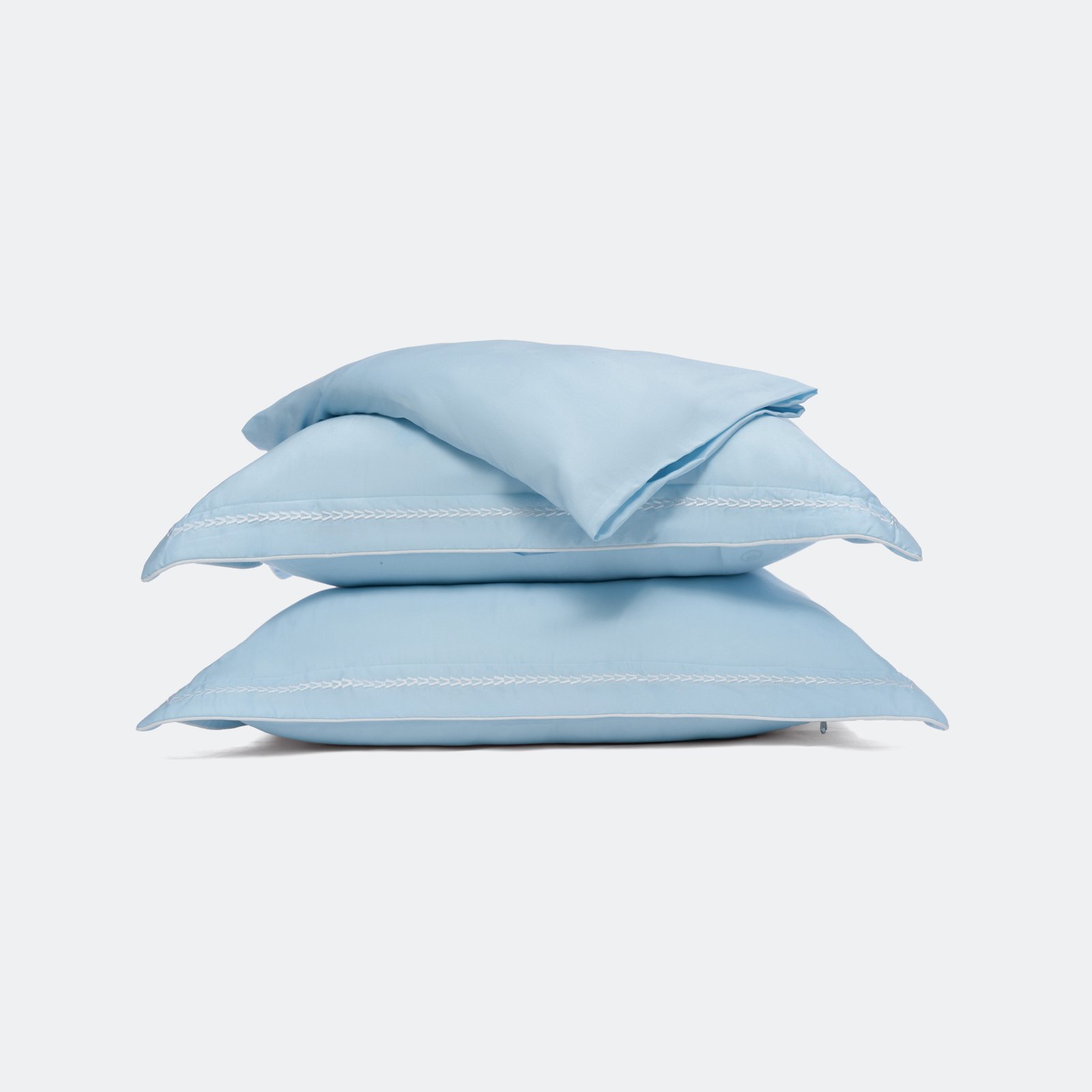 Bộ chăn ga gối màu xanh lam lịch lãm