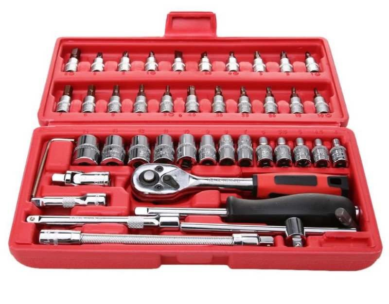 Bộ phụ tùng sửa chữa xe máy cơ bản dành cho phượt thủ