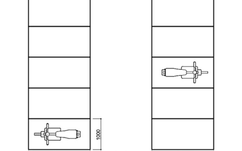 Bố trí khu vực đỗ xe máy hợp lý trong tổng thể bãi đỗ xe